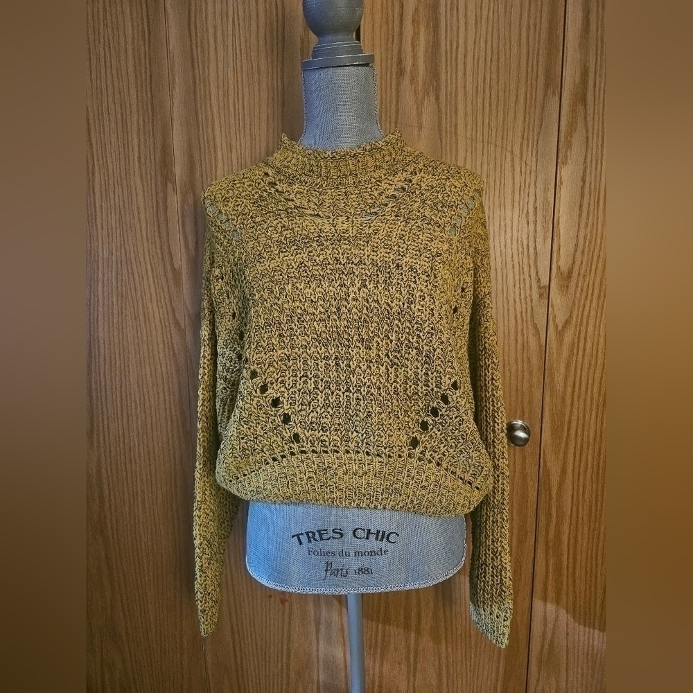 Teenbell yellow knit Sweater